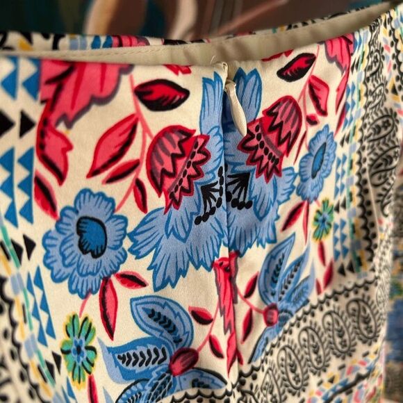 Flying Tomato Anthropologie Boho Multicolor Floral High Waist Women's Shorts M - Picture 14 of 16
